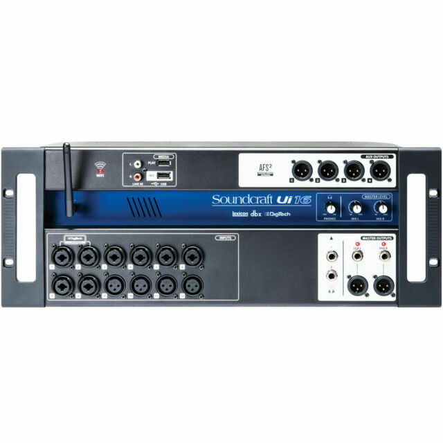 Soundcraft Ui16 16-Input Remote-Controlled Digital Mixer