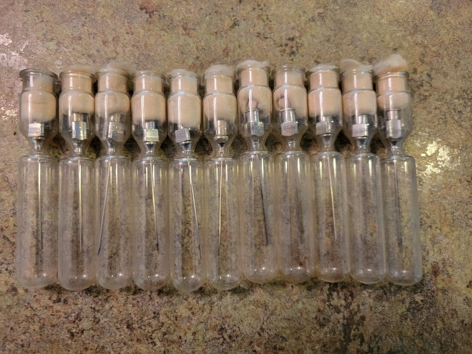 Vintage Medical Collectible B-D Yale Mostly Old School Doctor Needle Lot 11pc