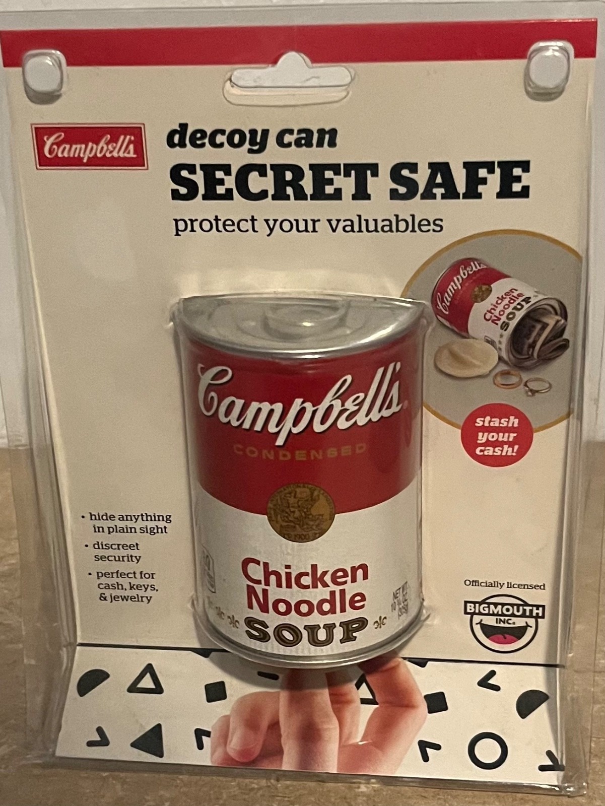 Campbell's Chicken Noodle Decoy Can Secret Safe