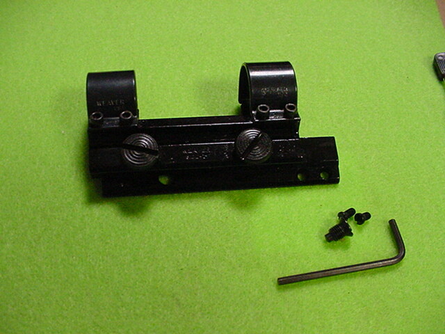 Winchester 94 WR Weaver 1" Scope Side Mount No-Drill No-Tap Top-Eject 1965 & Up