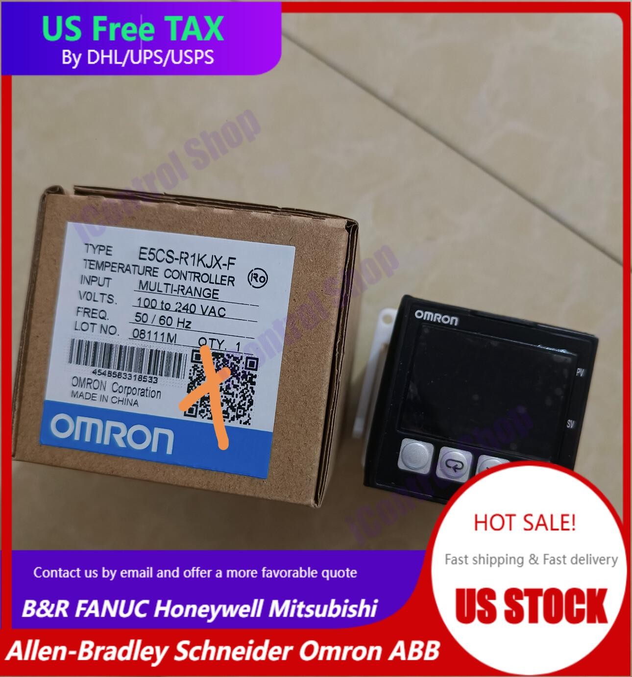 New In Box OMRON E5CS-R1KJX-F Temperature Controller