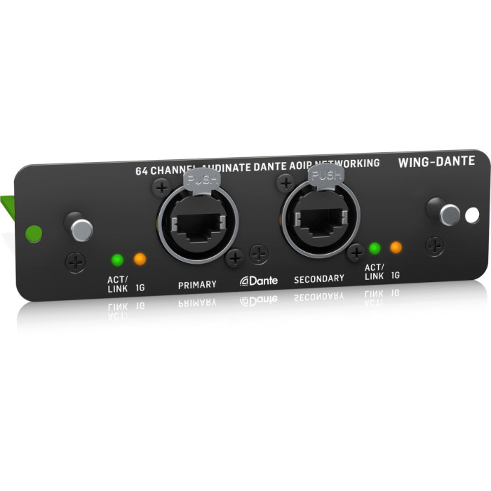 Behringer Wing Dante | 64x64 Dante Interface