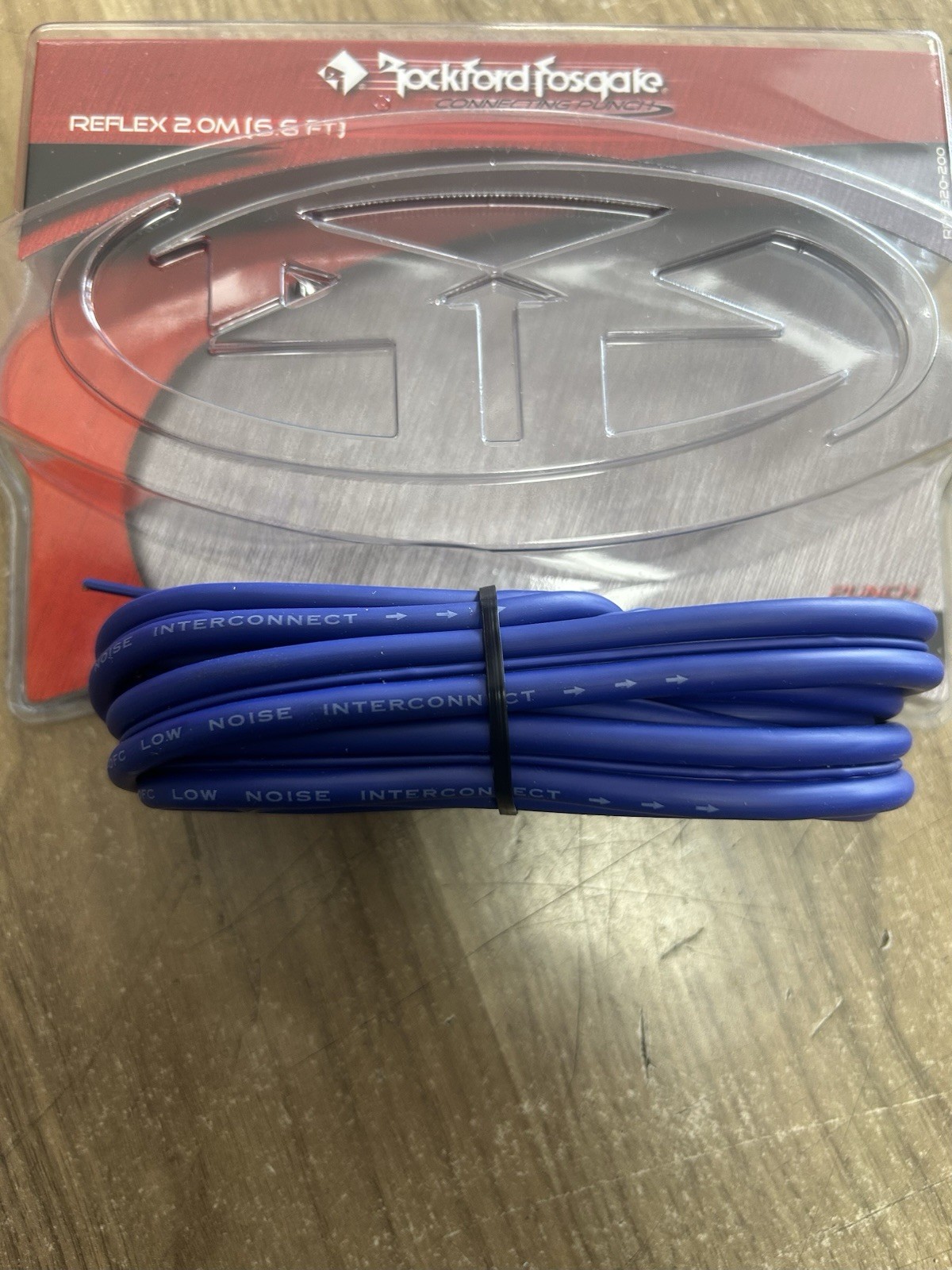 Rockford Fosgate RP4320-200 Dual Twist Signal RCA Cable 6' (1.8 Meters) 10 Pc