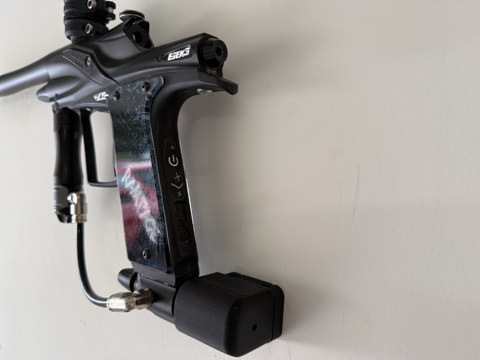 MarkerMount Pro - Paintball Marker Wall Mount - Adjustable - Easy Install