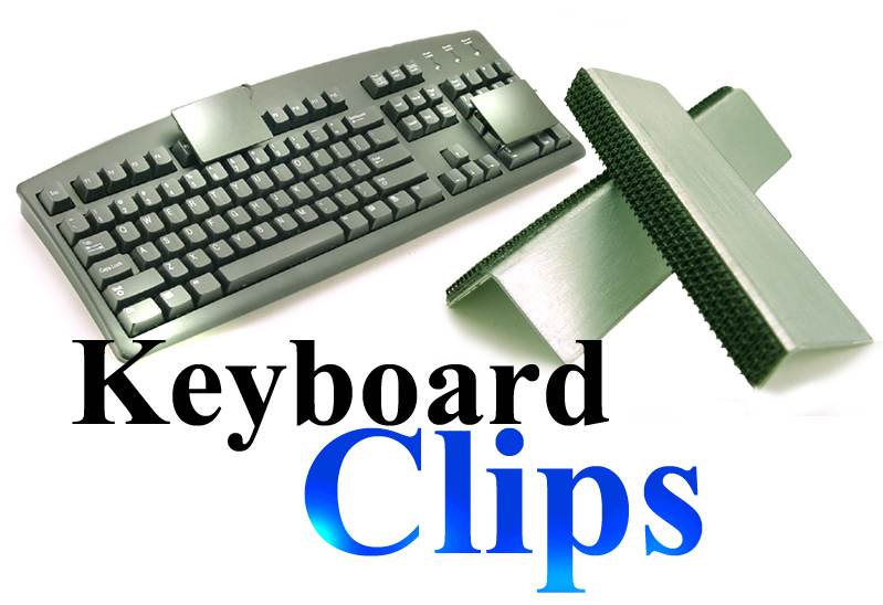 Keyboard clips for Ergo Touchpads Touchpad not included