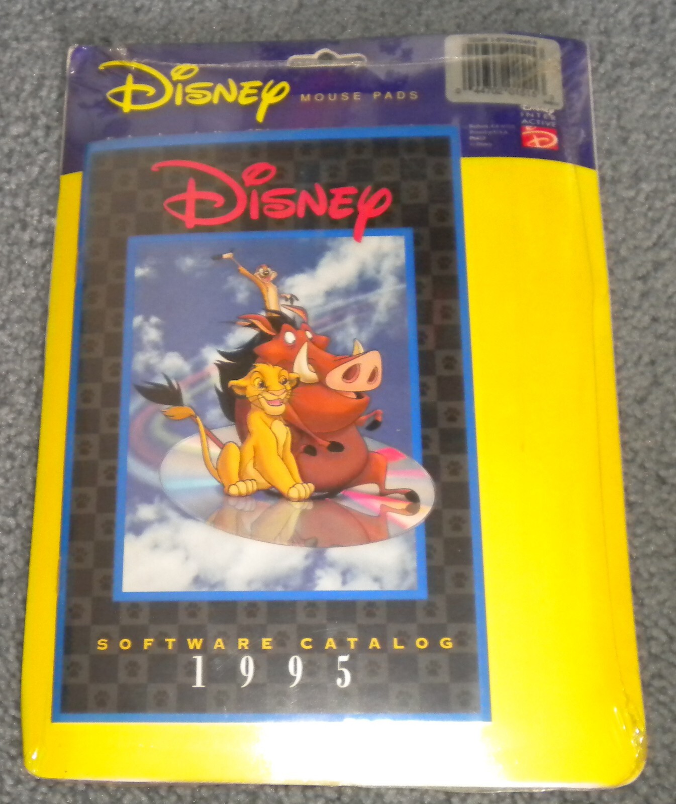 Mickey Mouse Disney Computer Mouse Pad New Vintage for Gamers Non-slip Rubber