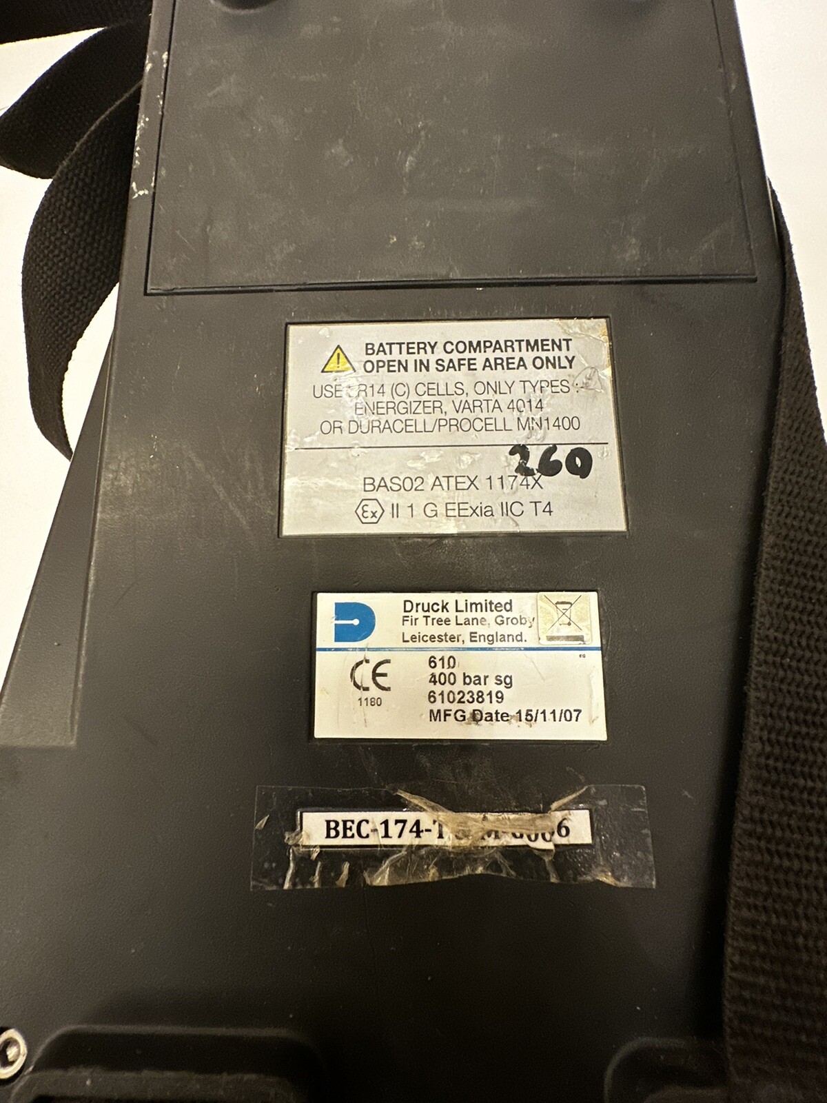 Druck DPI610 Pressure Calibrator