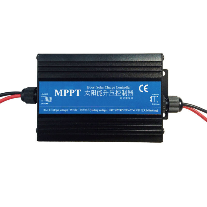 MPPT Boost Solar Panel Battery Regulator Charger Controller 24V-72V Blue