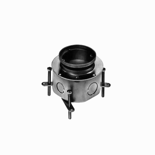 Concrete Tight ADJUSTABLE FLOOR BOX Shallow 2.8" Dia Opening NEW STEEL CITY 88-S