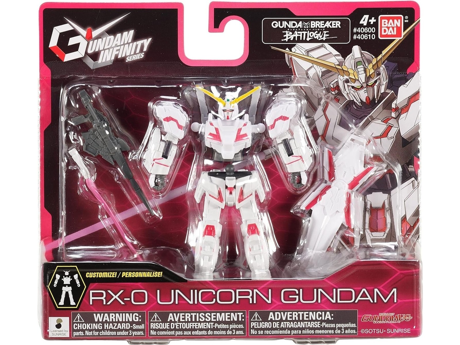 Bandai - Gundam Infinity - Unicorn Gundam 40610