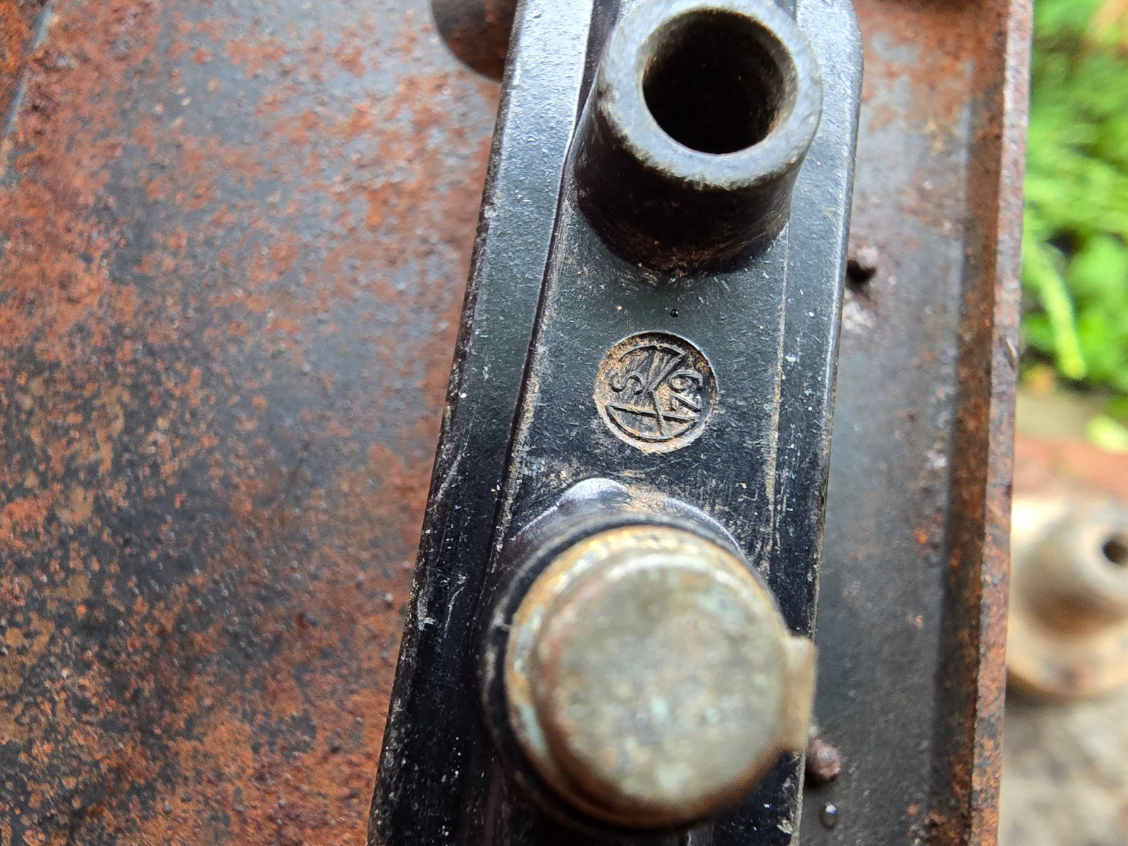 WW2 Accessories from the German bunker relic.