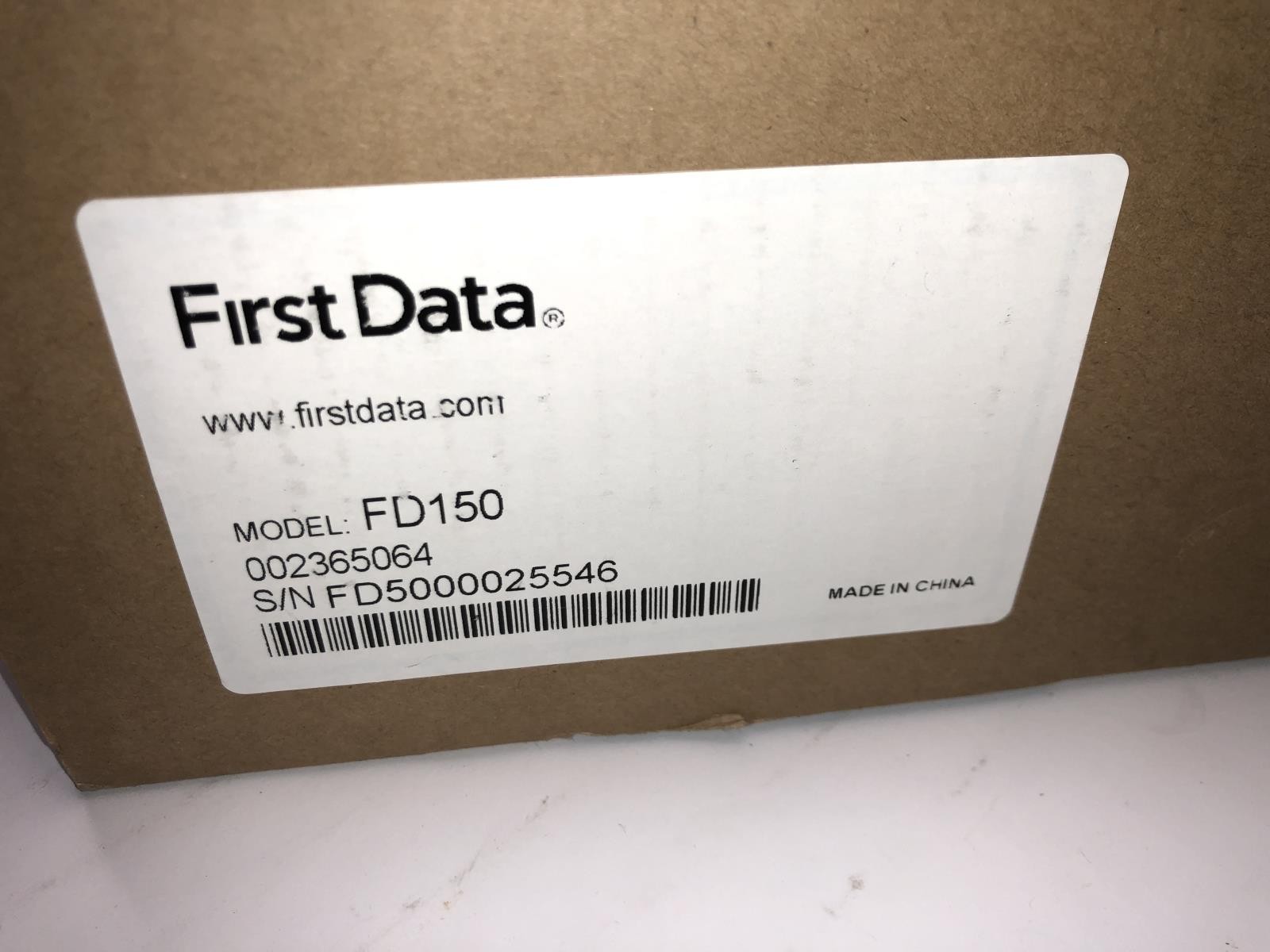 First Data FD150 Credit / Debit Card Machine - NEW