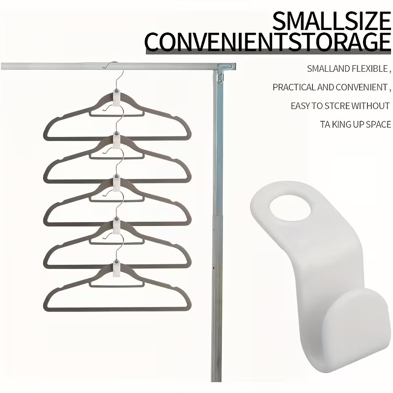 Magic Hanger Connector Hooks Multi-functional Closet Space Saving Clothes Hooks