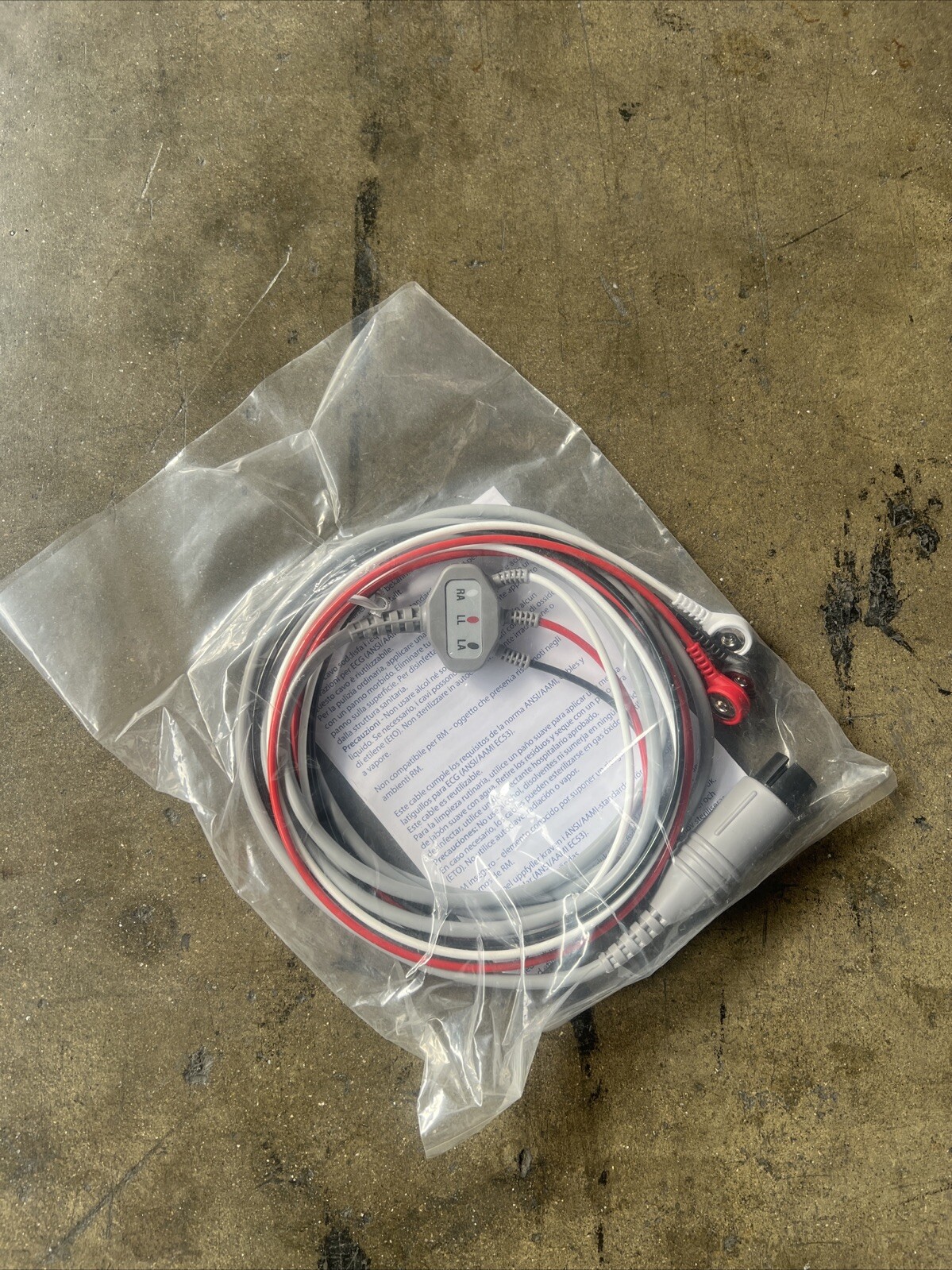 Covidien MW05025A 6 Pin 3 Lead One Piece Cable (New) 30 Day Warranty