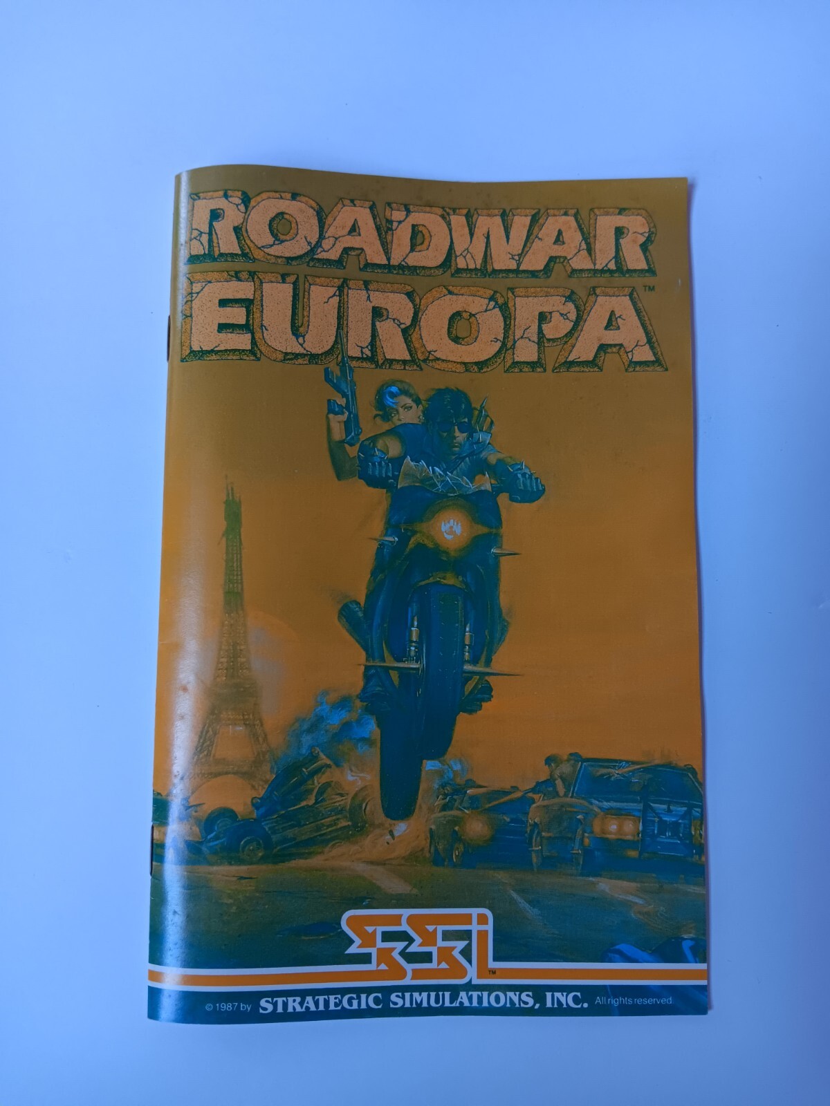 Commodore 64/128 Roadwar Europa Computer Game Software Tested/Works