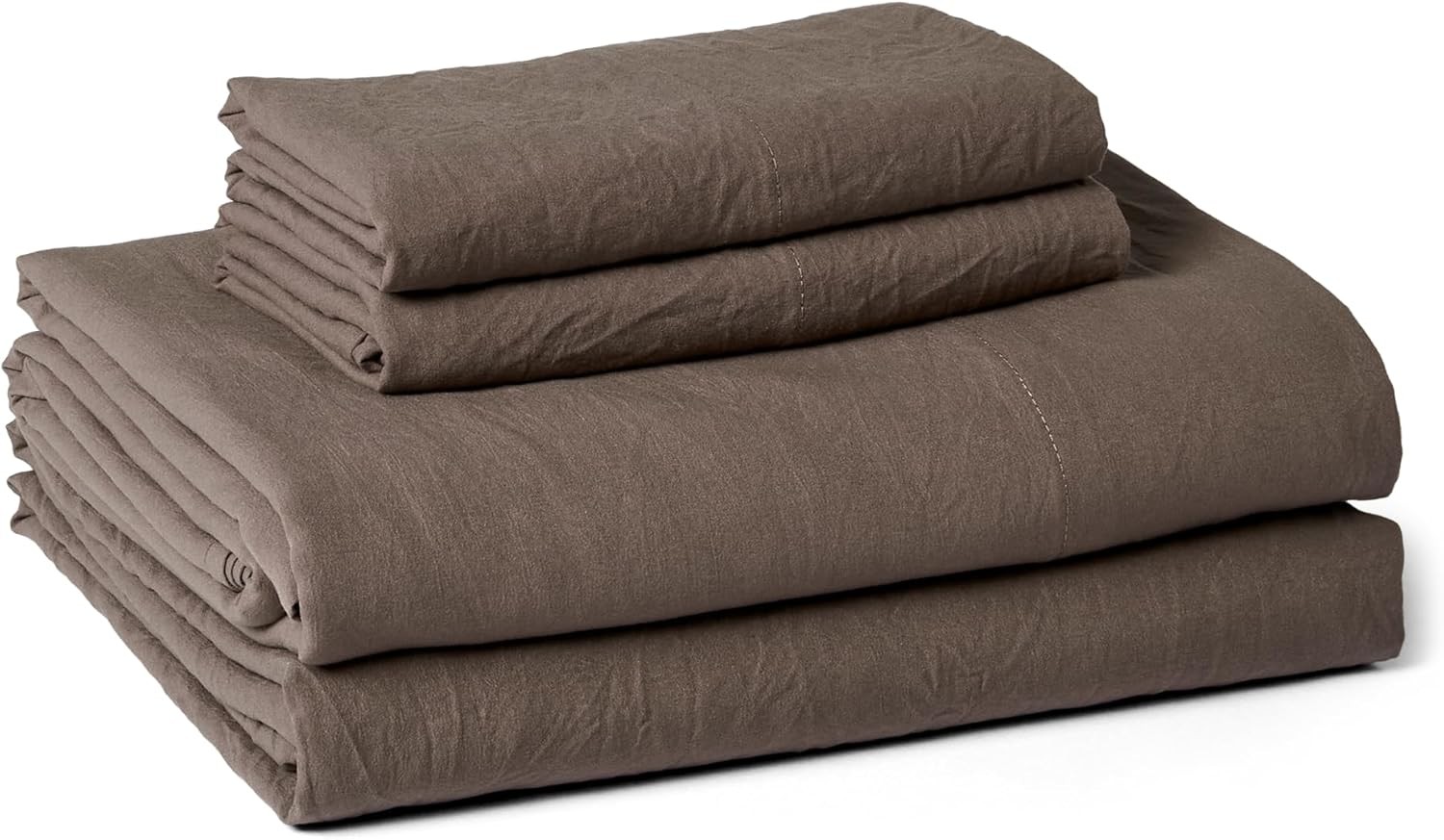 4-Piece Queen Brushed Microfiber Sheet Set Extra Soft  Breathable
