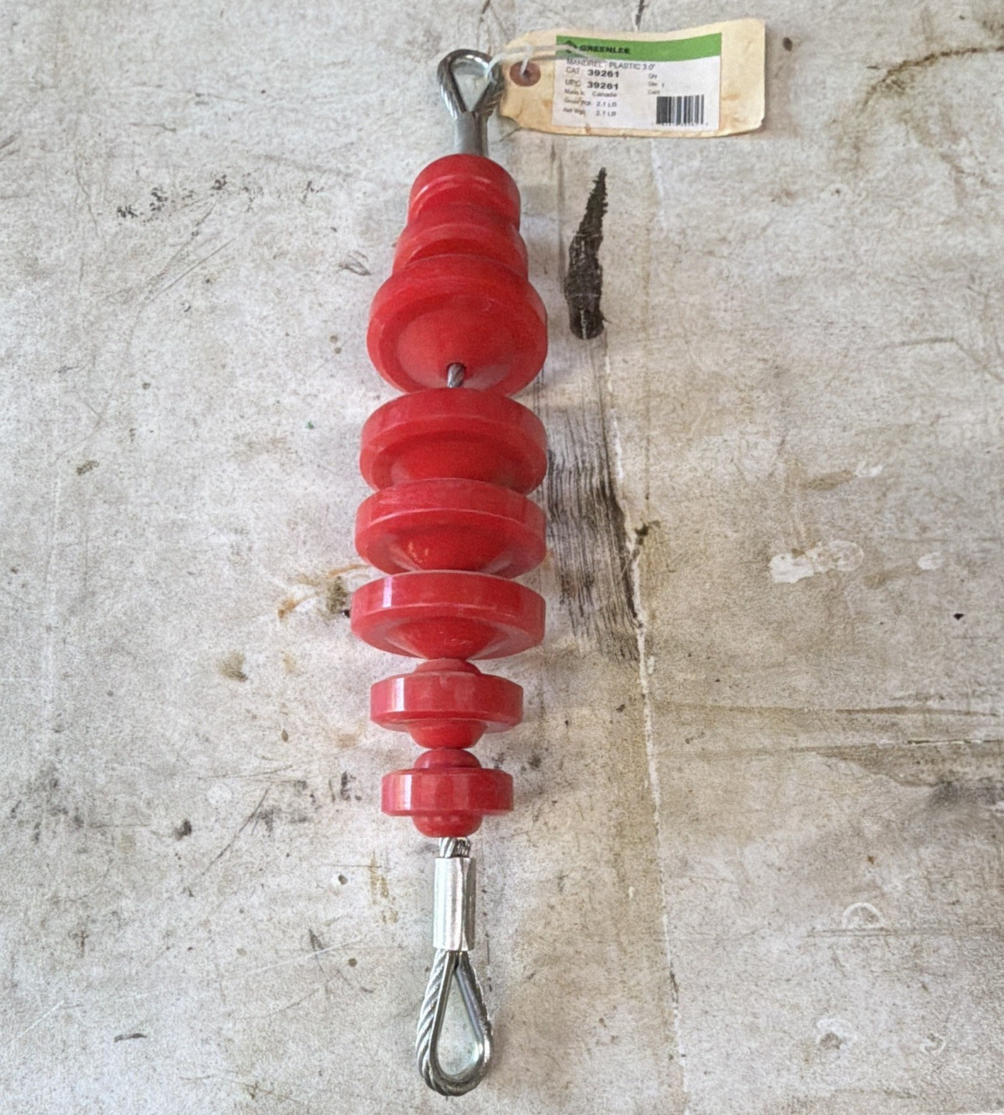Greenlee 39261 Plastic 3.0 in Cable Pulling Puller Grip. Quantity 4 @ $250 each