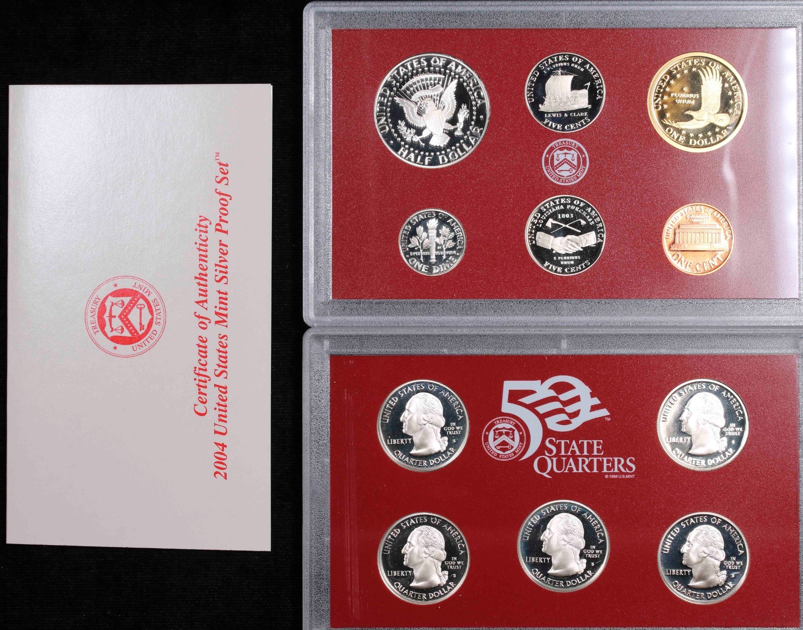 2004 U.S Mint Silver Proof Set #B342