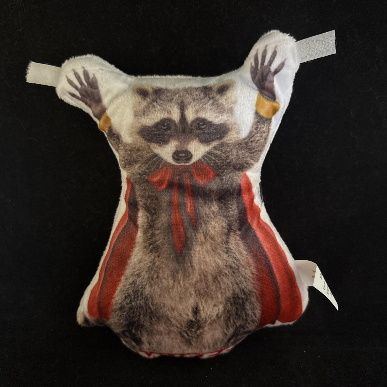 Krewe Of Muses Stuffed Animal Racoon Wearing Cape Superhero Brand New