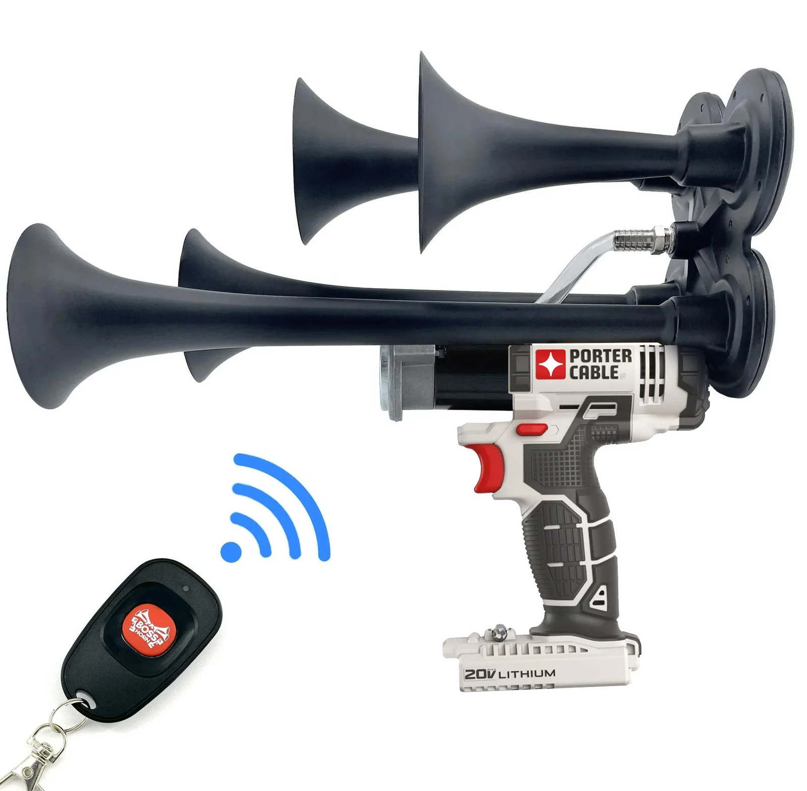 Quad Train Horn for Porter-Cable® 20v Battery