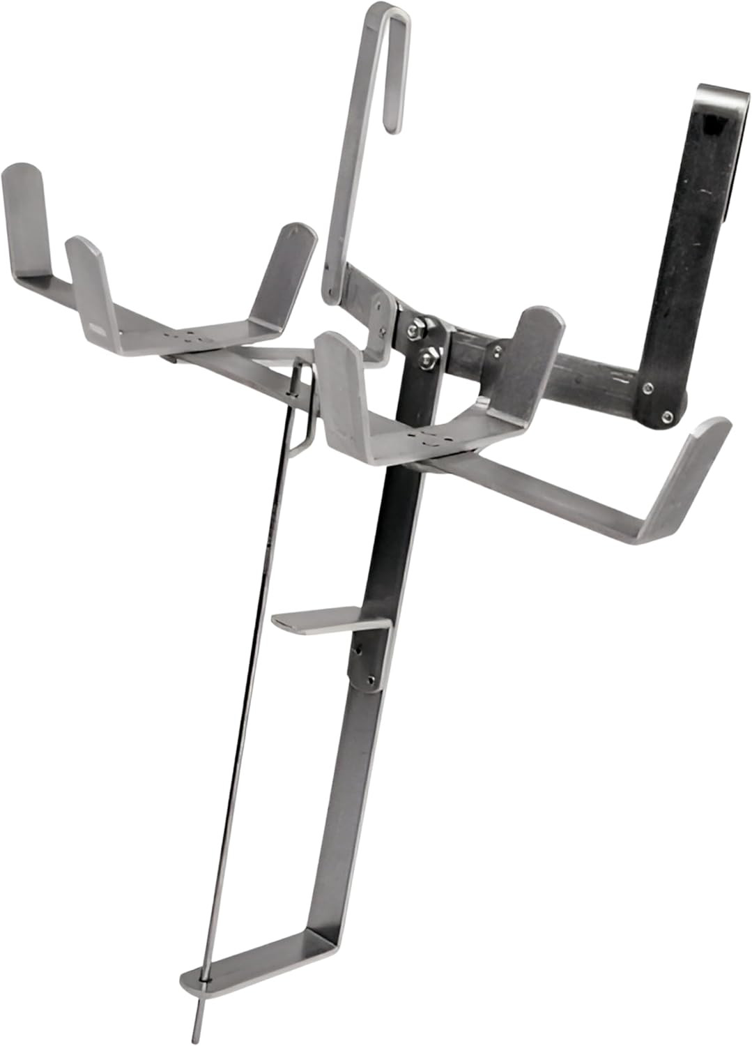 Drywall Mud Pan Holder and Tape Spool - . |Hooks to Belt for Hands-Free Taping (