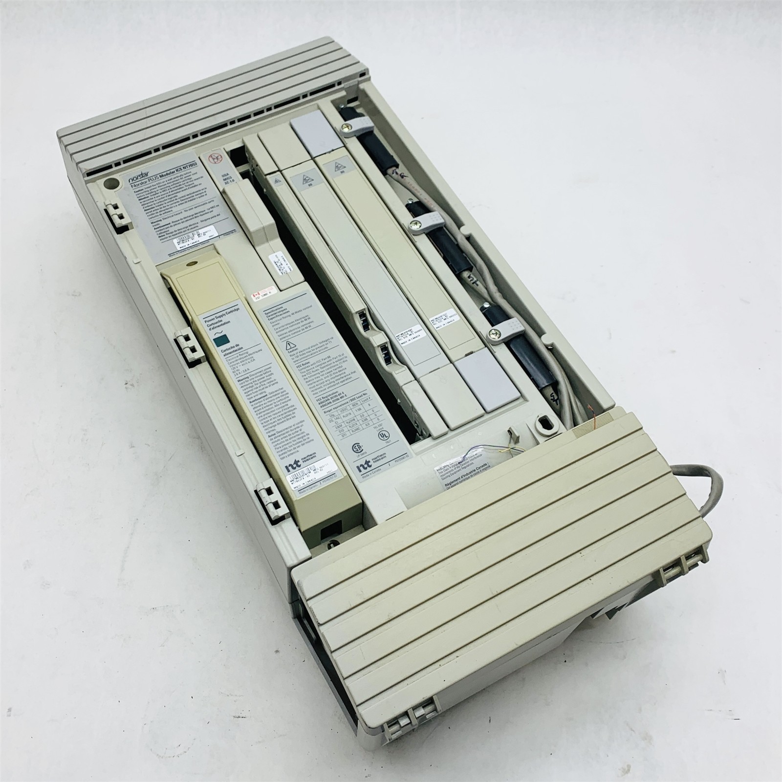 Nortel Norstar-PLUS ICS Cabinet NT7B53FA-93 w/NT7B78FB-93 2*NT7B75GA-93 No Panel