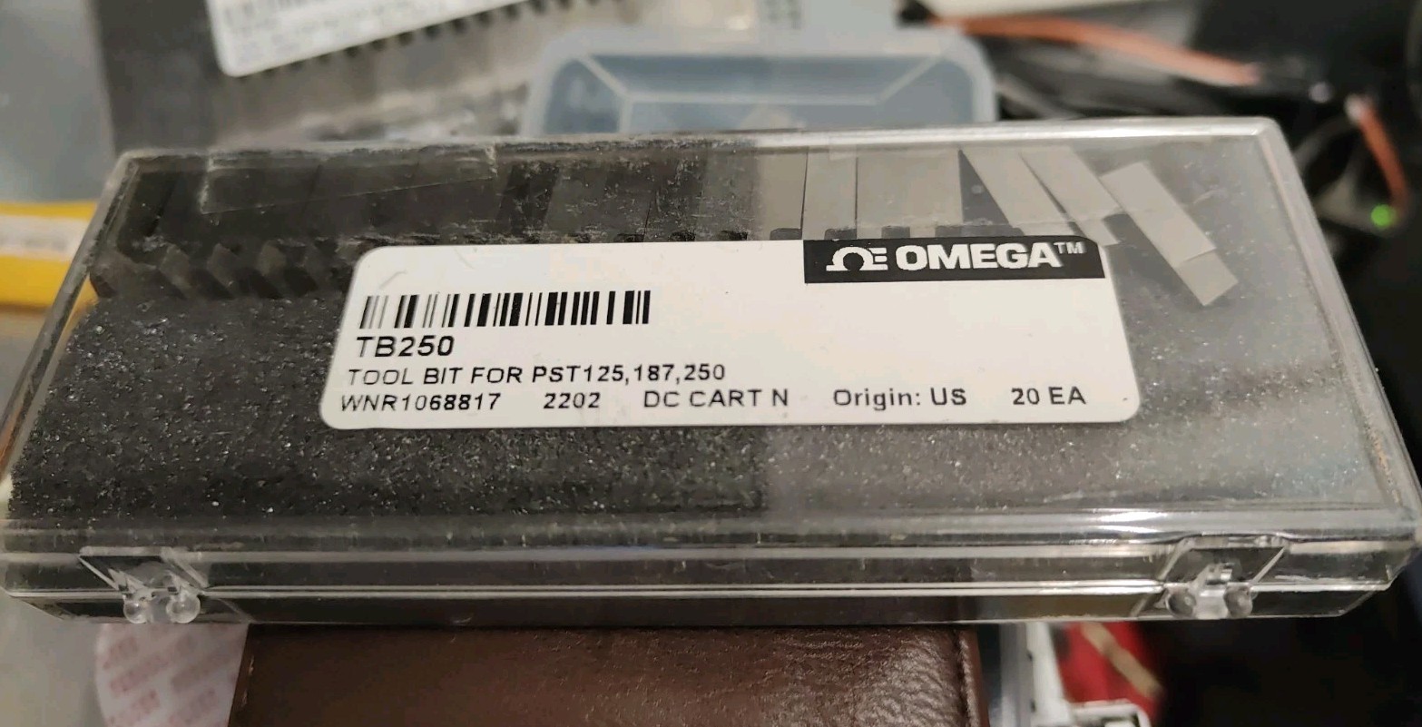 20x Omega Thermocouple Stripper Bit Blade Tool PST 250a 125 187 for CLAD SHEATH