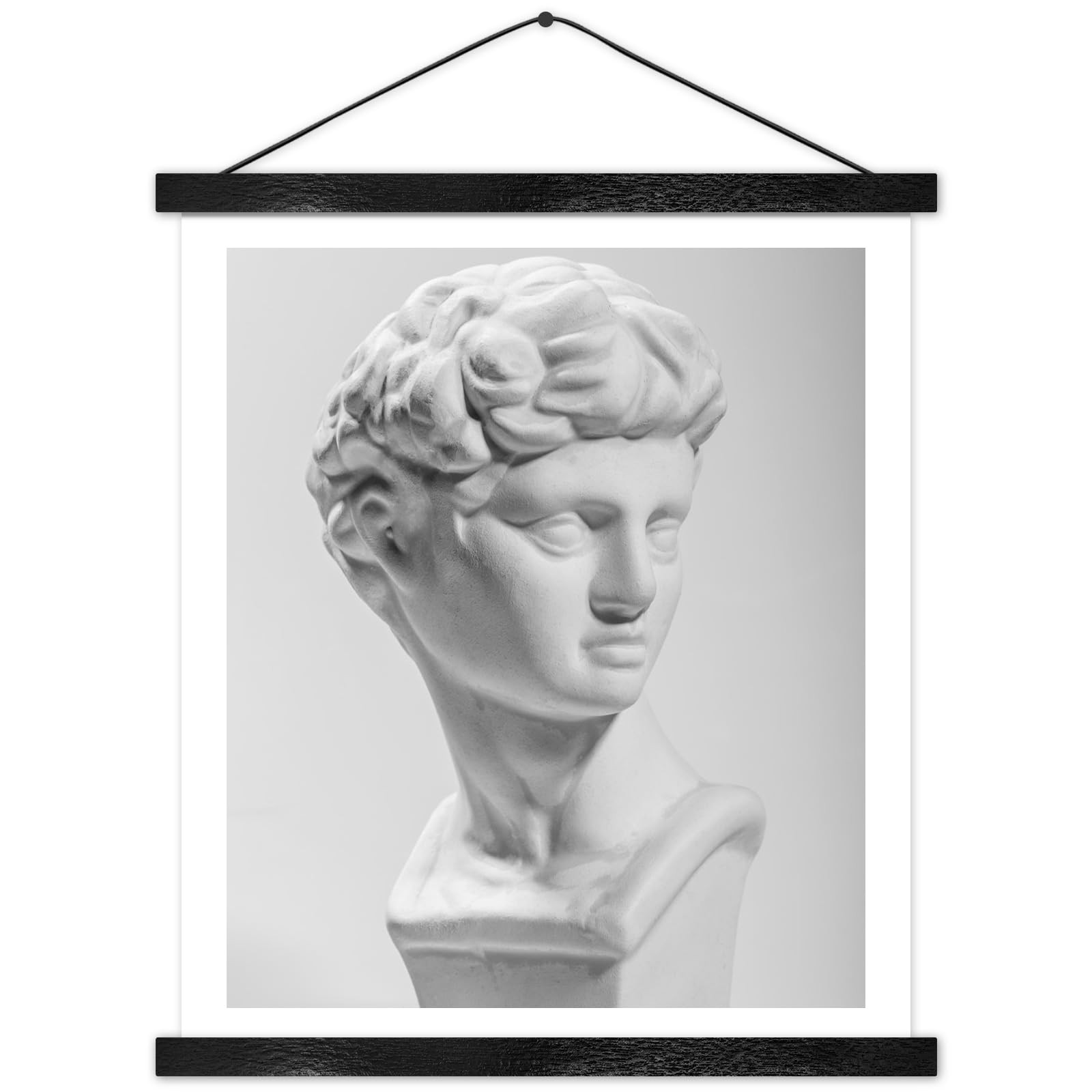 HONKKI Magnetic Poster Hanger Frame for 9x12 9x11 9x9 Movie 9 Inch, Black