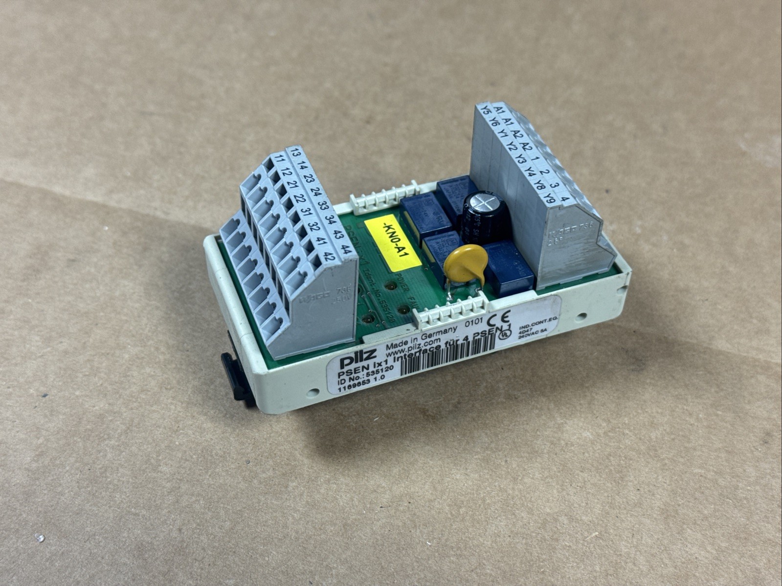 Pilz 535120 Interface Module PSEN ix1 WARRANTY FAST SHIPPING