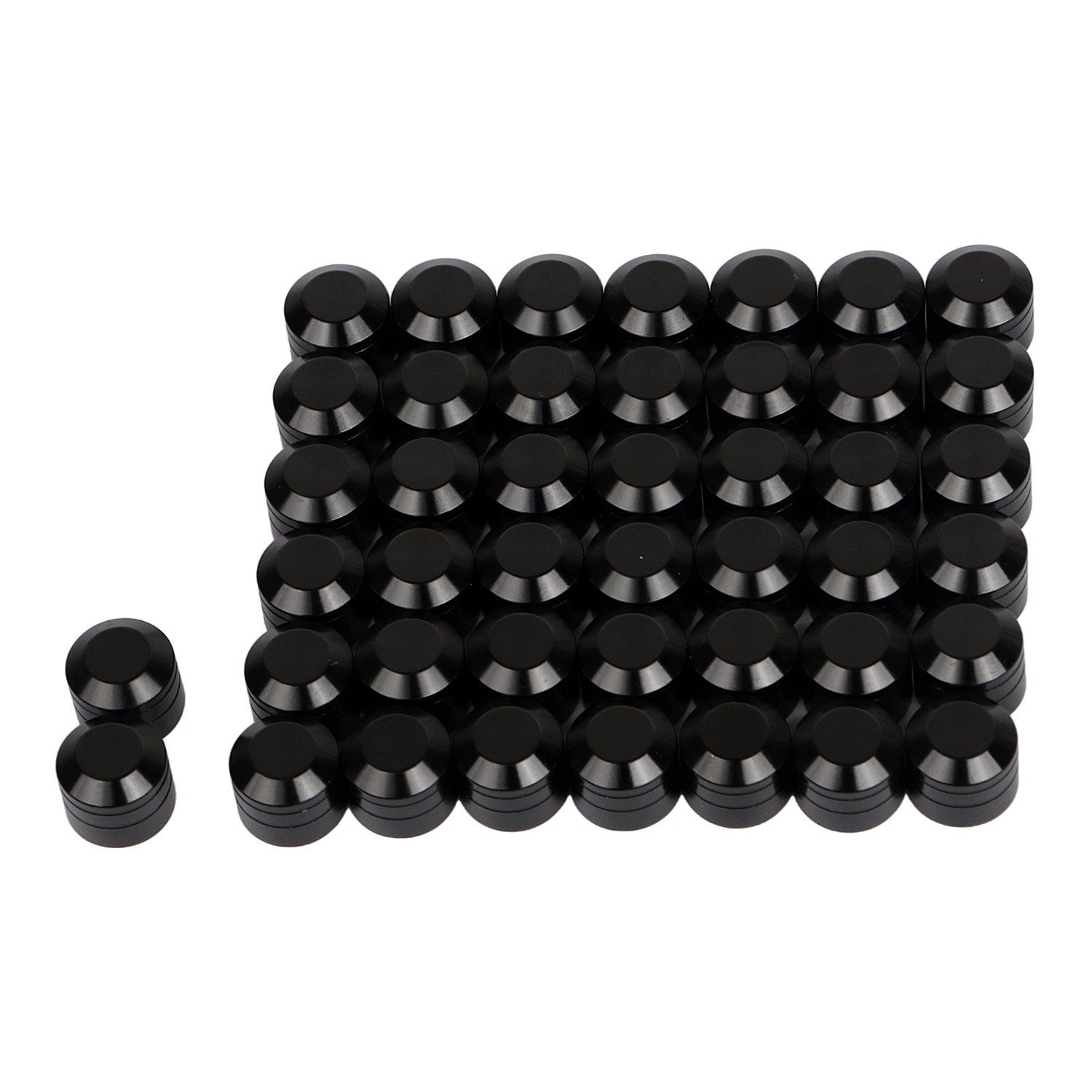 Black CNC Engine Bolt Cap For Harley Road Electra Glide Classic FLHTC FLHT FLTR