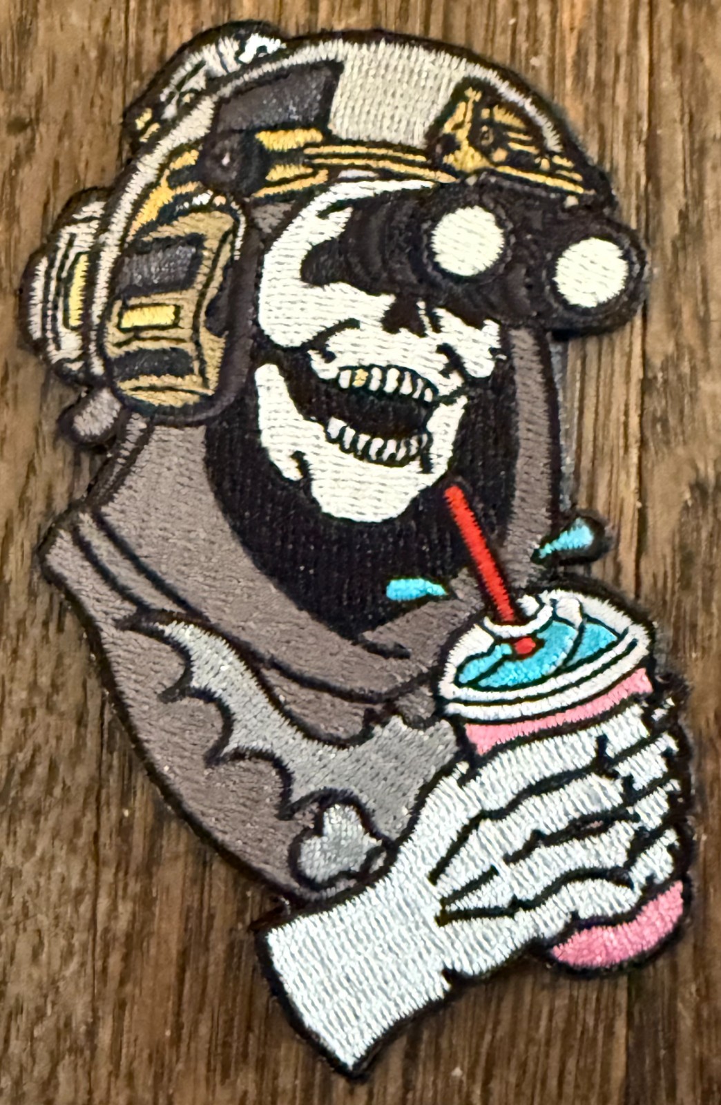 Wasteland Kooks "Misfortunes V2" Blue Slurpee Stitched Variant Patch