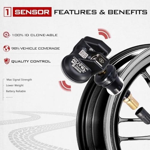 TPMS Sensors MX 1 Sensor OEM Replacement Universal Autel MX Sensor Rubber 1pcs