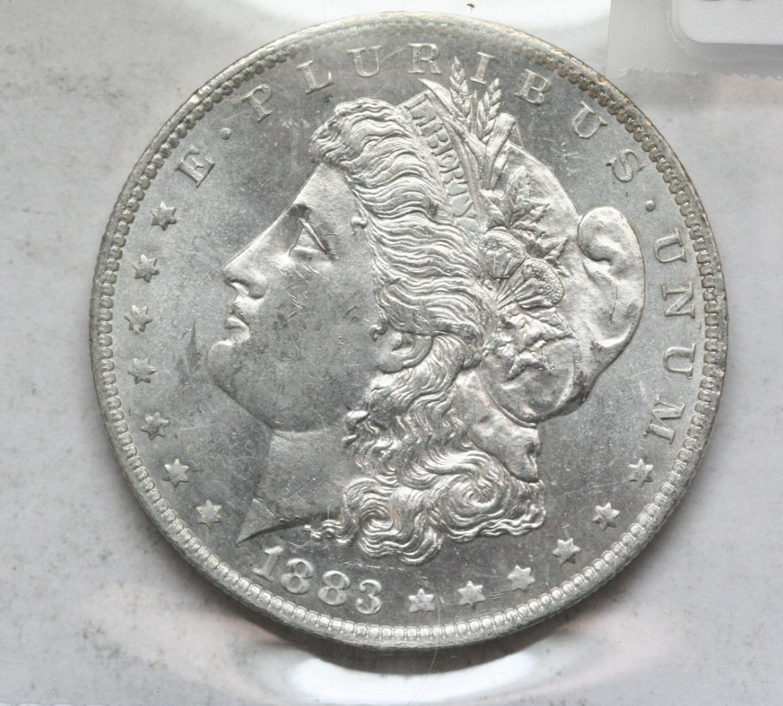 1883o Morgan Silver Dollar  -  Nice Uncirculated Morgan