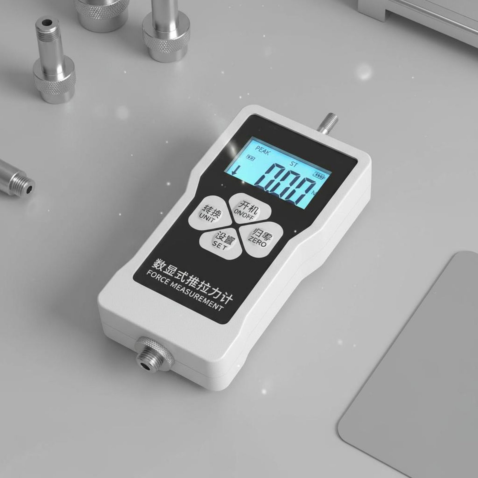 Digital Load Gauge 4 Units Tension Compression Tester 3 Modes