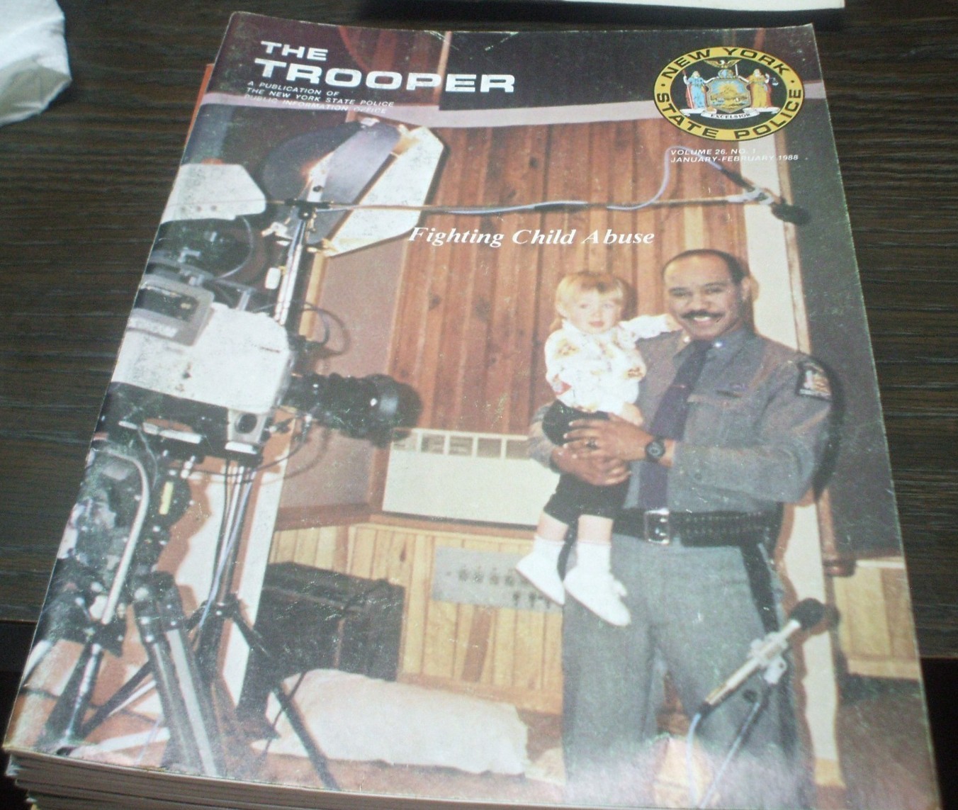 THE TROOPER - NEW YORK STATE POLICE Magazine - January/February 1988