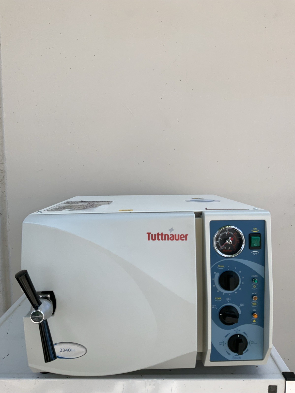 Sterilizer Tuttnauer 2340M (New Style) Autoclave REFURBISHED – 3 Month WARRANTY