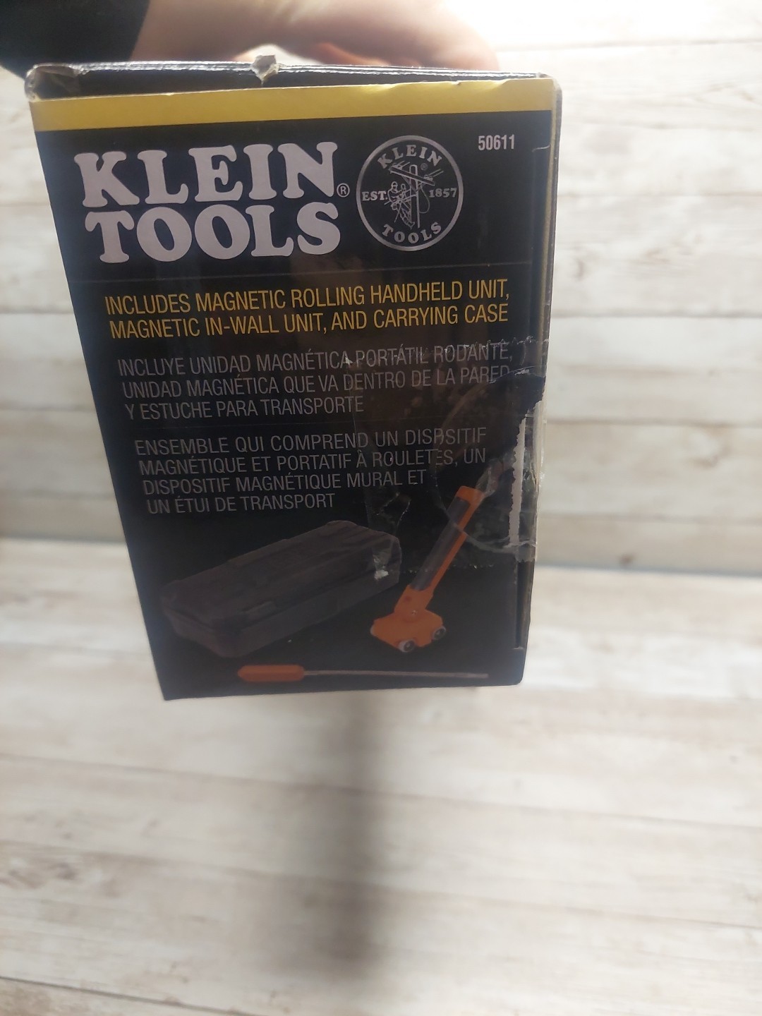 Klein Tools Magnetic Wire Puller - Black/Orange (50611)