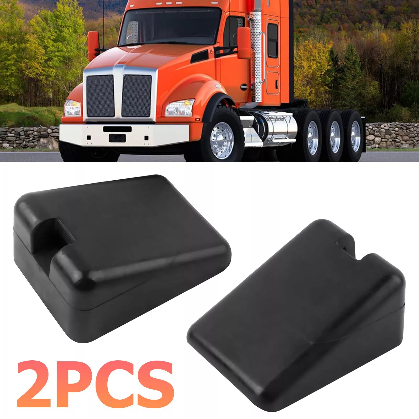 2Pack Hood Bumper Support L85-6081 For Peterbilt 567 579 Kenworth T680 T880