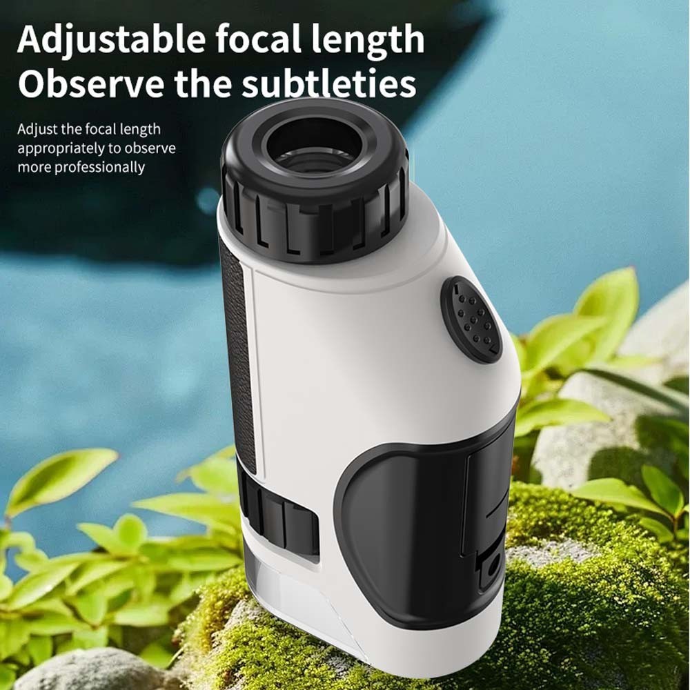 9.7in Handheld Mini Microscope Portable Outdoor Exploration Science Toy
