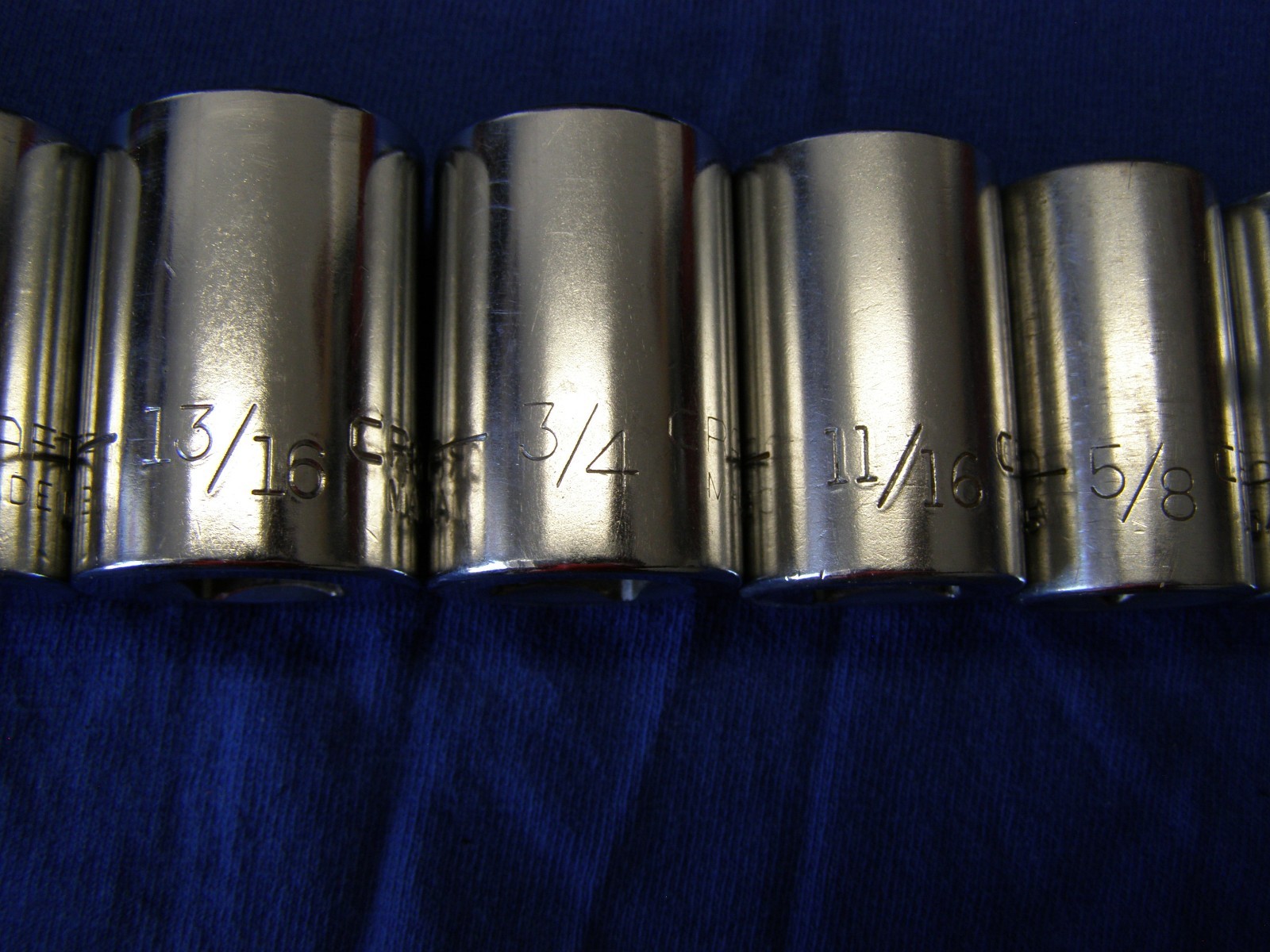 Craftsman 1/2" Drive SAE 12 Piece Socket Set USA Made