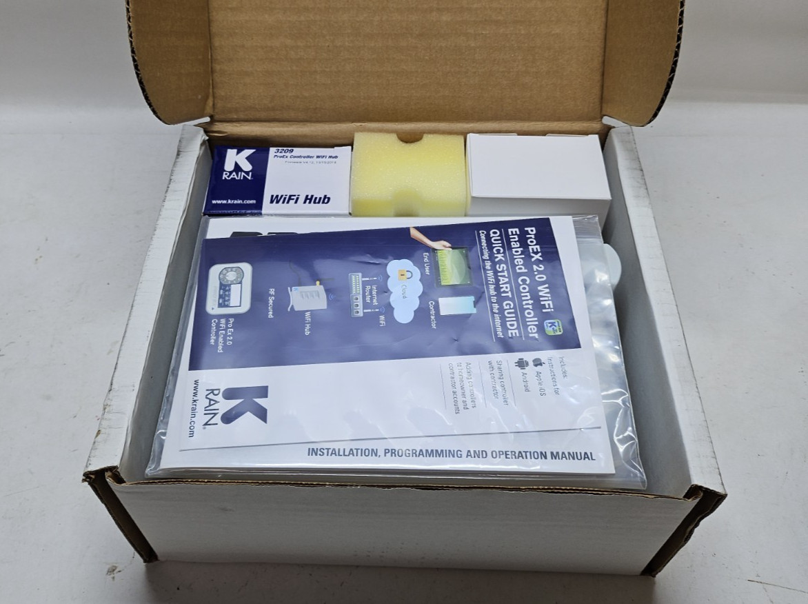 K Rain 3202ID-WiFi-Kit Pro EX 2.0 Modular Irrigation Controller KRain