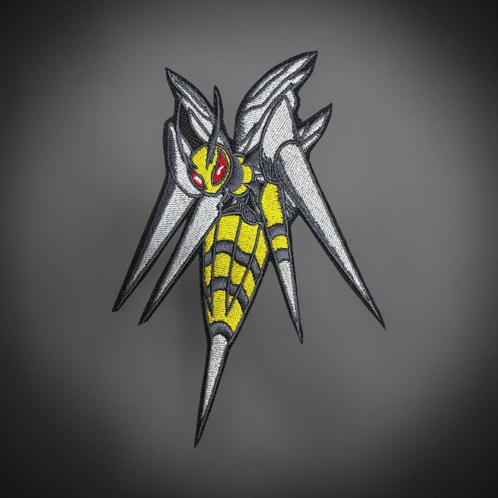 Mega Bee Drill Pokemon Embroidery Patch 5" X 3.54"
