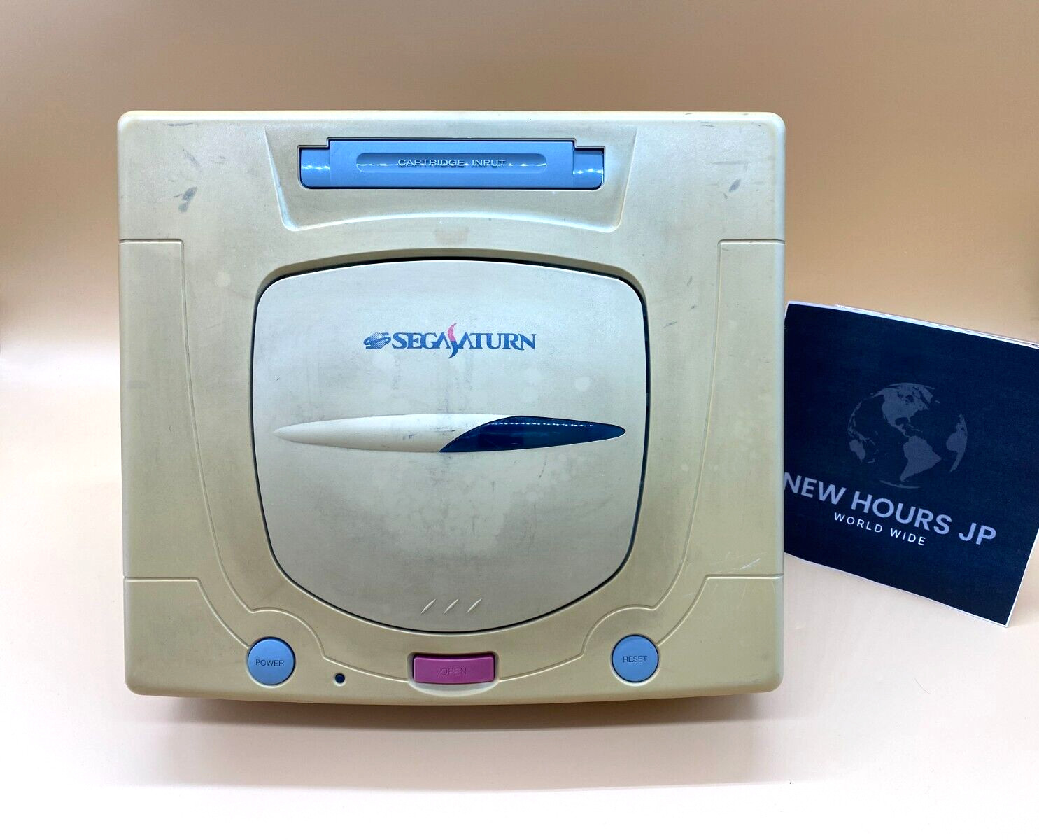 Sega Saturn Console White HST-3220 select option Bundle Tested Working NTSC-J