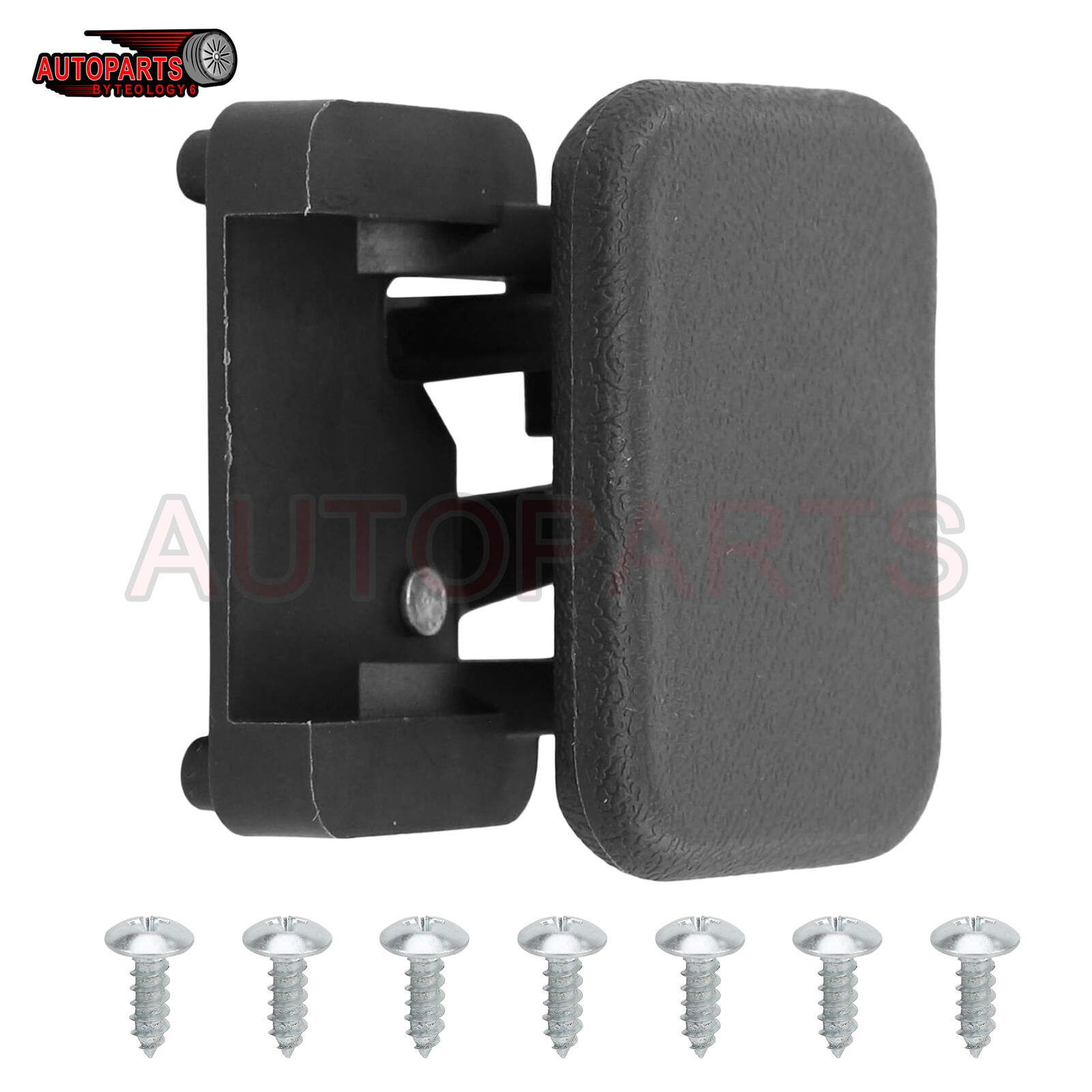 For 2002-2006 Cadillac Escalade ESV EXT Glove Box Latch Handle Black & Screw
