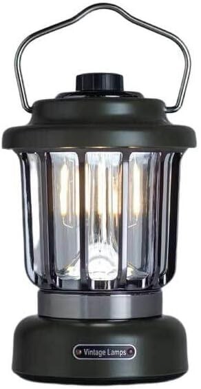ETomey Camping Lantern, Tent Lights， Camping Lantern Dimmable Portable Hanging T