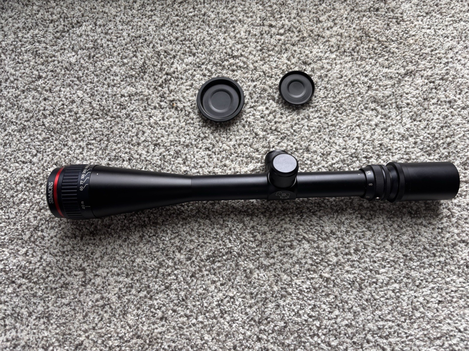 Vintage Simmons 6.5-20x40mm AO Rifle Scope ~ Model 1074 ~ Japan