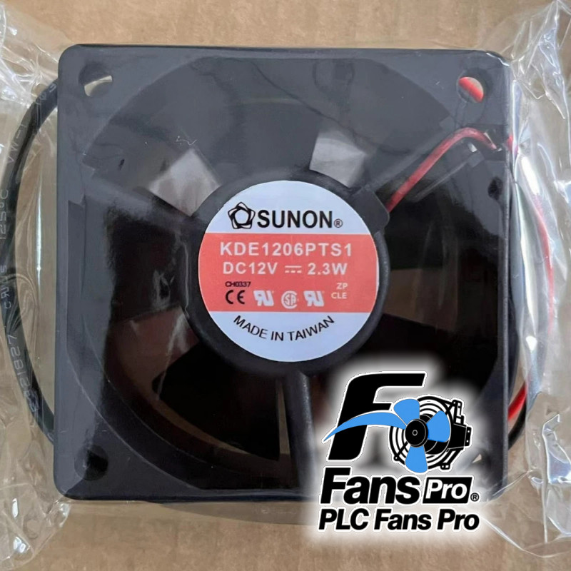 1PCS Brand New SUNON KDE1206PTS1 6025 6CM 12V 2.3W 2-Wire cooling fan Fast Ship