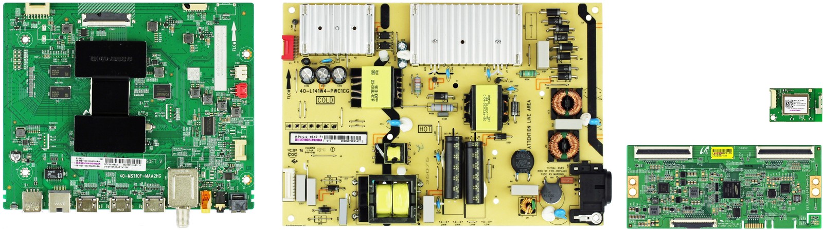 TCL 65S423TFAA or 65S425TACA Complete TV Repair Parts Kit