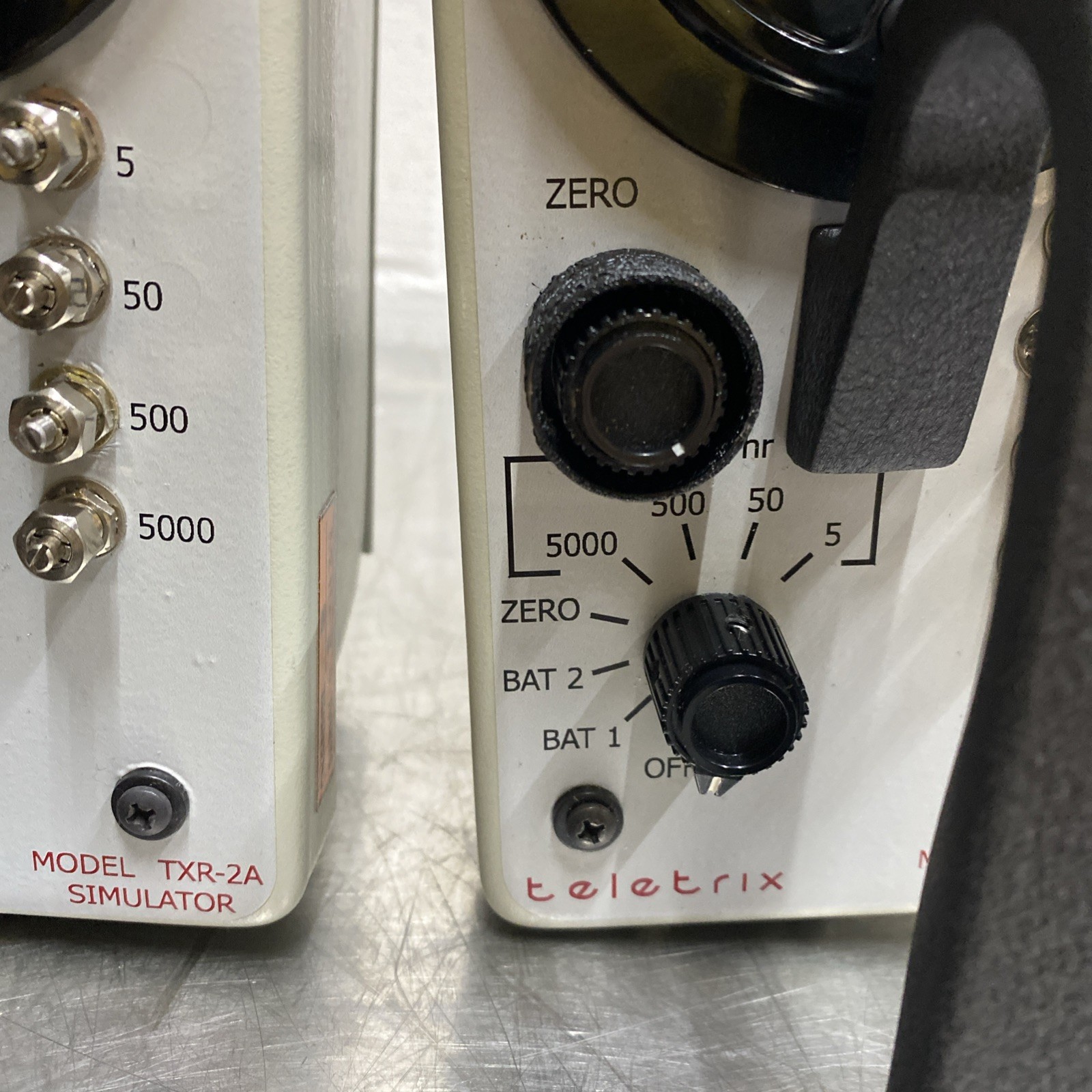 Teletrix TXR-2A Radiation Simulator And TXT-2A Remote Controller