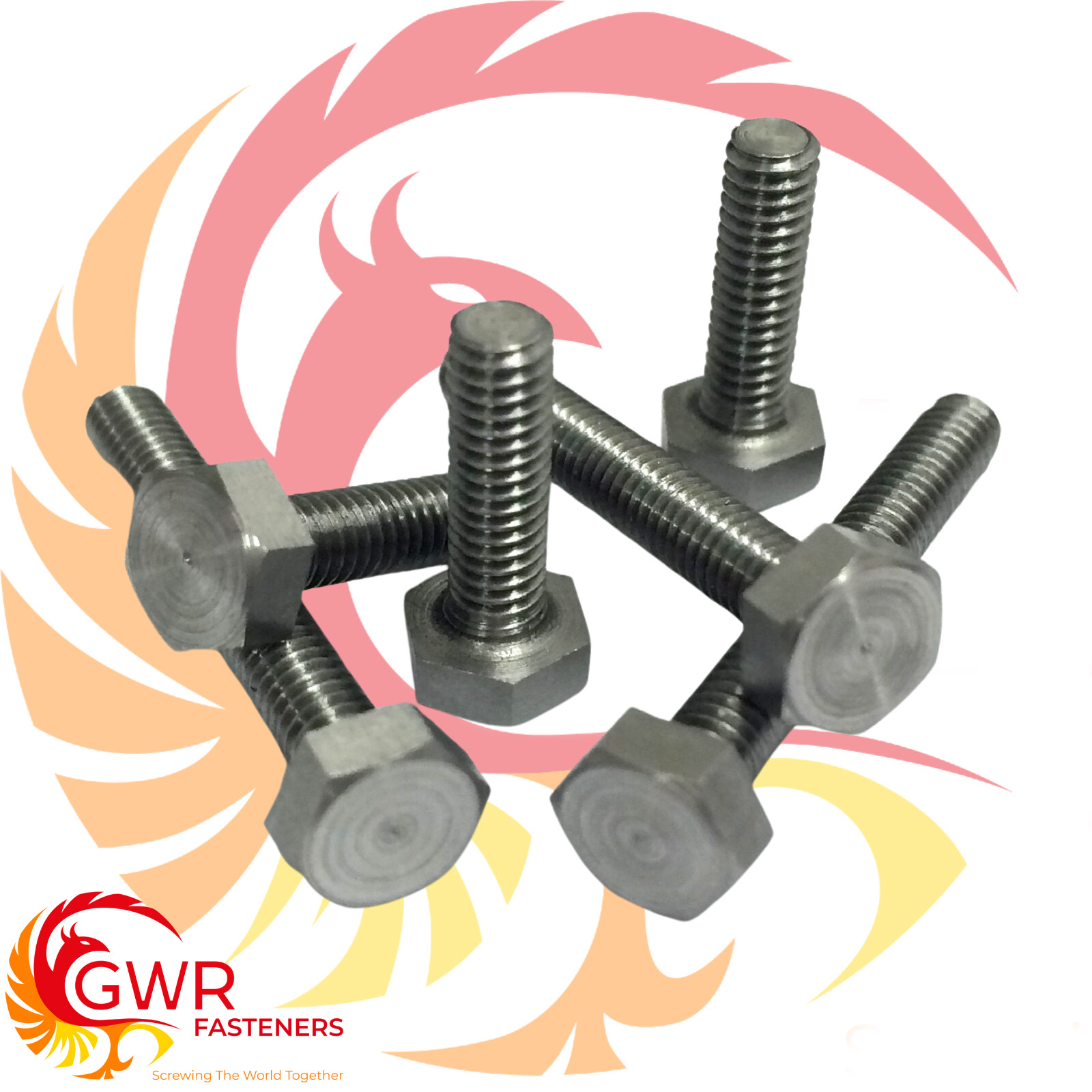 4BA Steel Hexagon Head Screws - 4 BA Bolts - Hex - BA - Fully Threaded